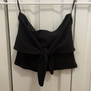 Black tube top - size S